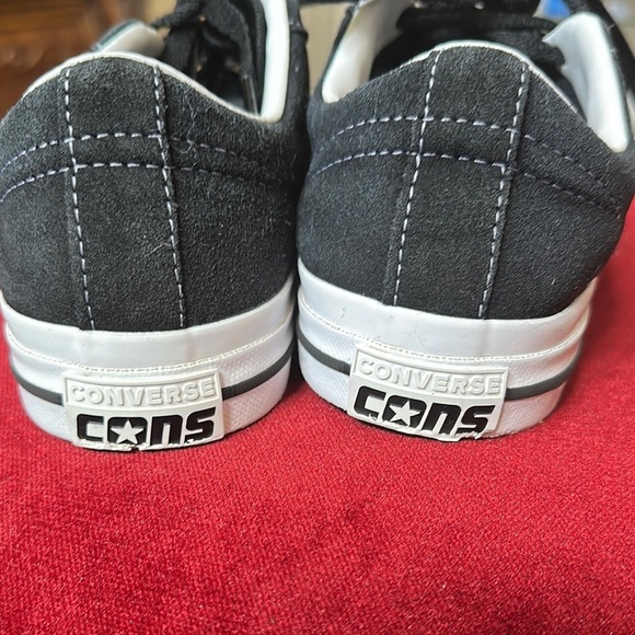 Converse Kids Black and White Sneakers - Picture 4 of 11